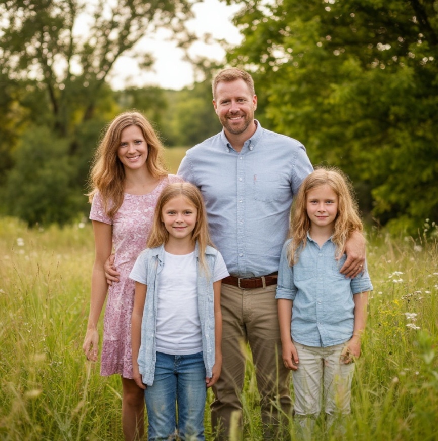 Семья с детьми. Шедеврум.