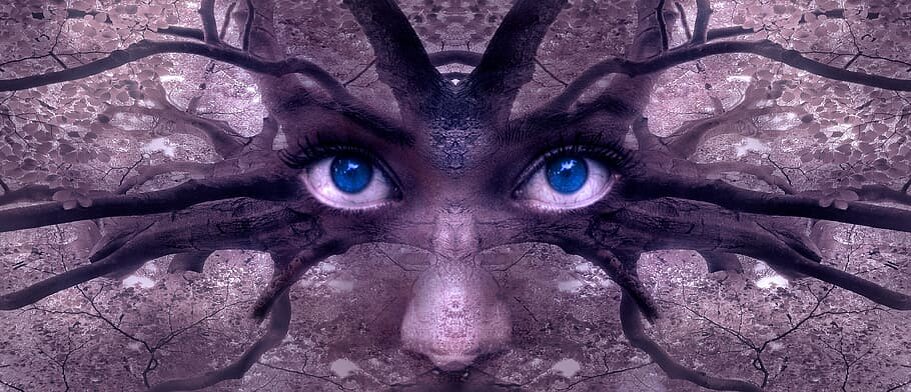 "Остановись! - кричу я другу вслед.-
Цыганка напророчила сегодня много бед".
Рукой взмахнул и убежал во тьму.
Ну что забыл он в сумрачном лесу?