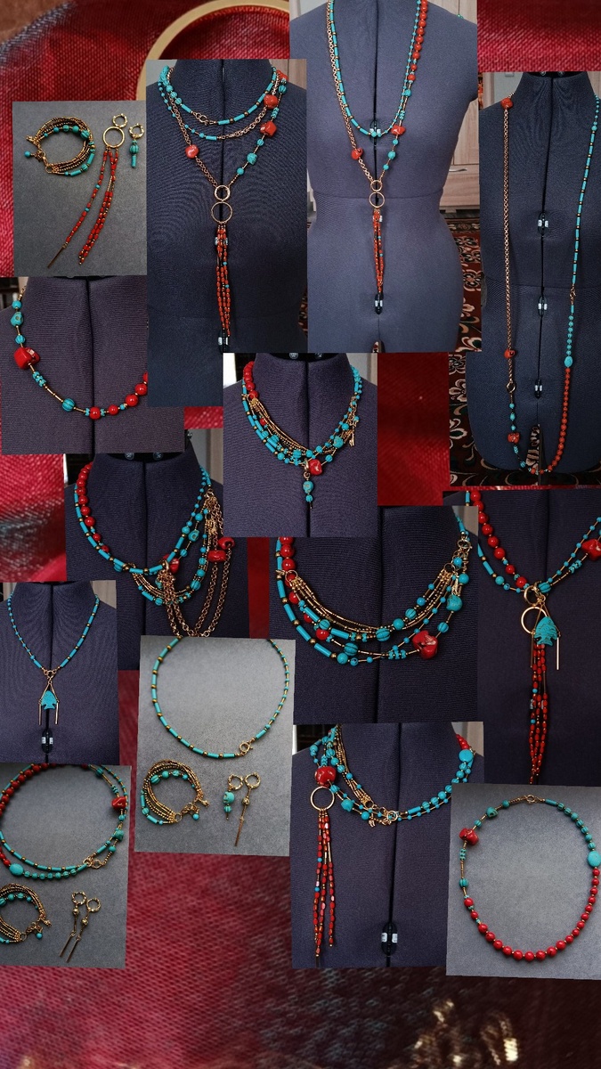 Это украшение-трансформер, все части которого просто созданы друг для друга, усиливают друг друга, любят друг друга.