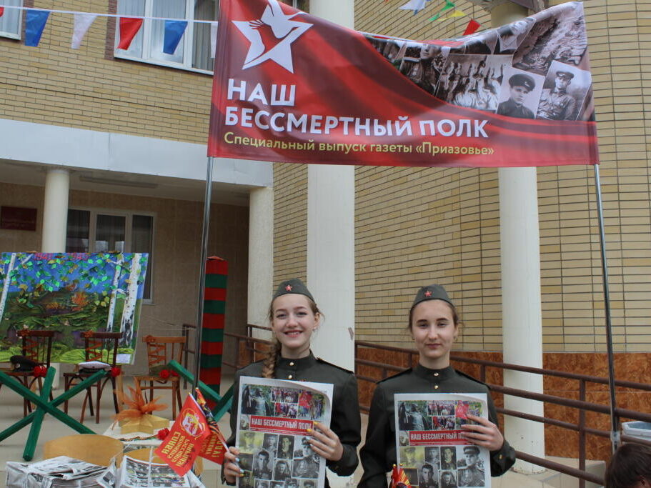   На Дне Победы в с.Кагальник. 2019 год.