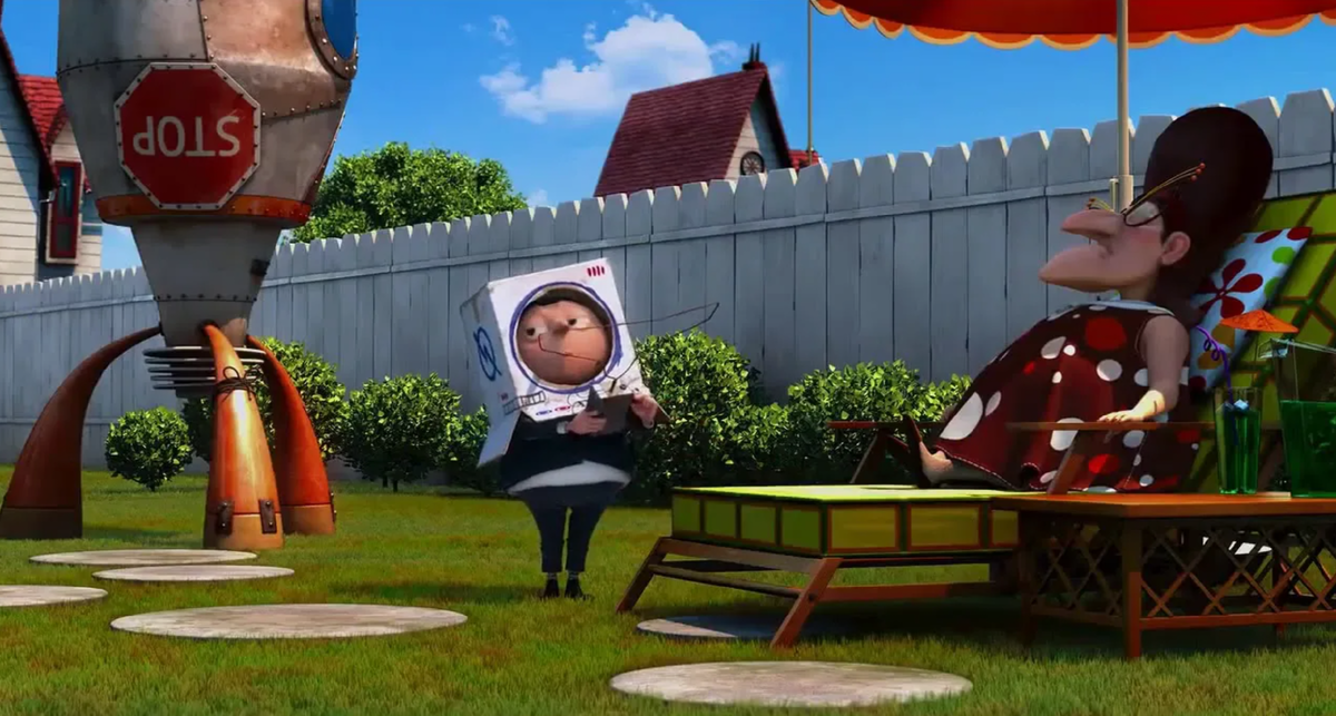 Кадр из фильма "Гадкий Я"