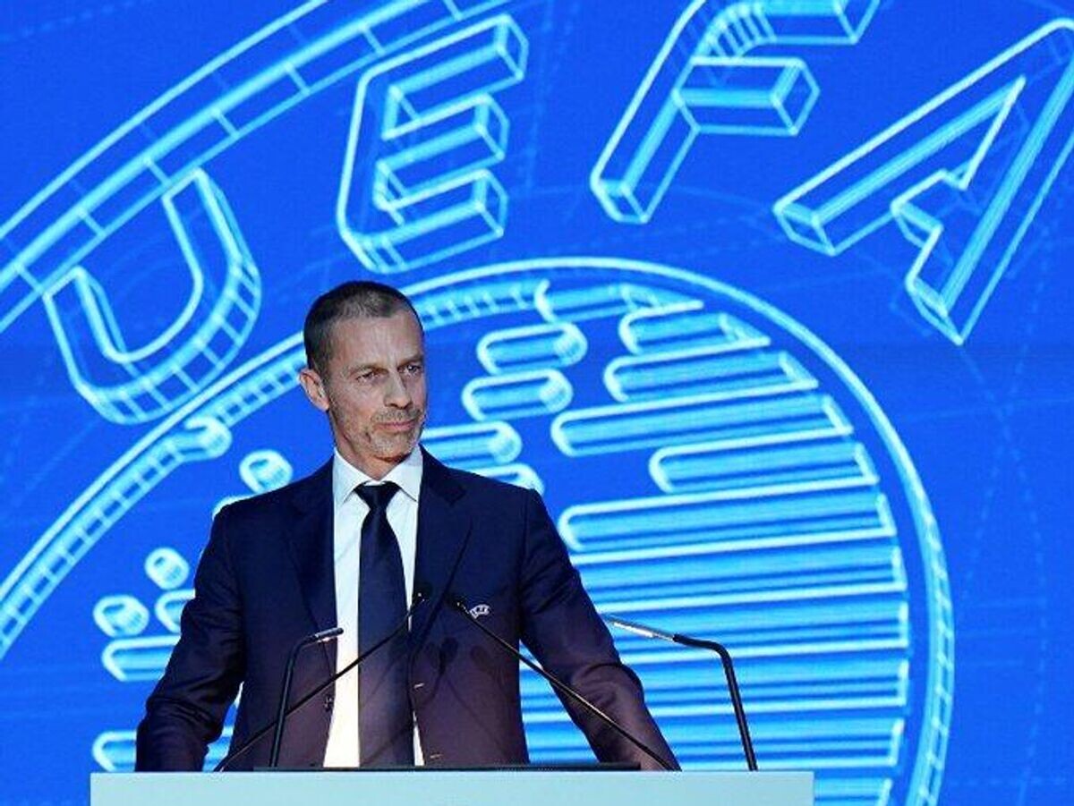    Президент УЕФА Александар Чеферин | © Фото : Соцсети УЕФА