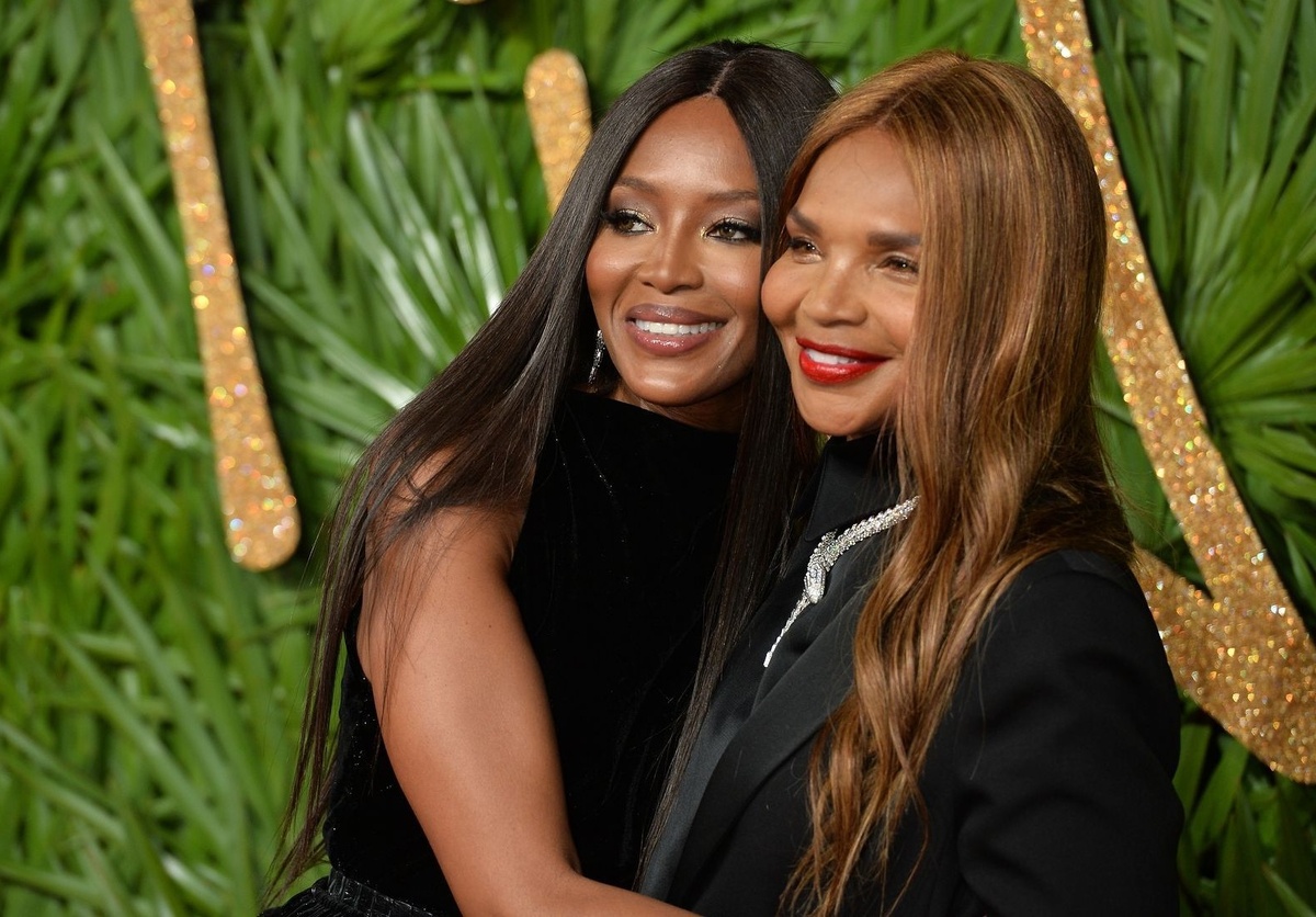 Валери Моррис с дочерью Наоми Кэмпбелл / фото из открытых источников