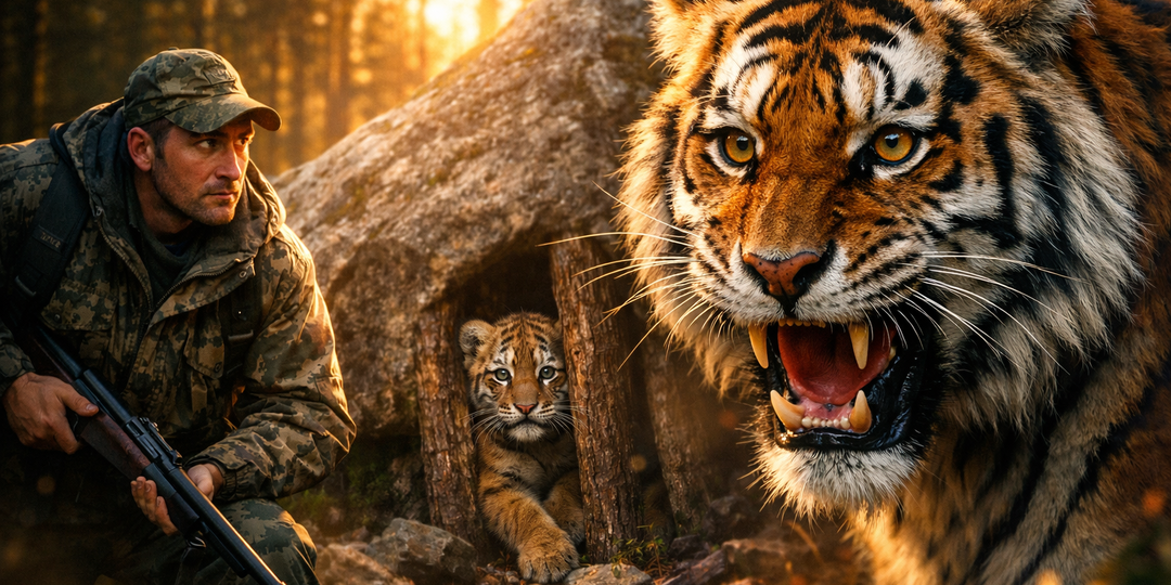 Он услышал в тайге тигриный крик - и пошёл на звук. Через минуту понял: назад дороги нет.