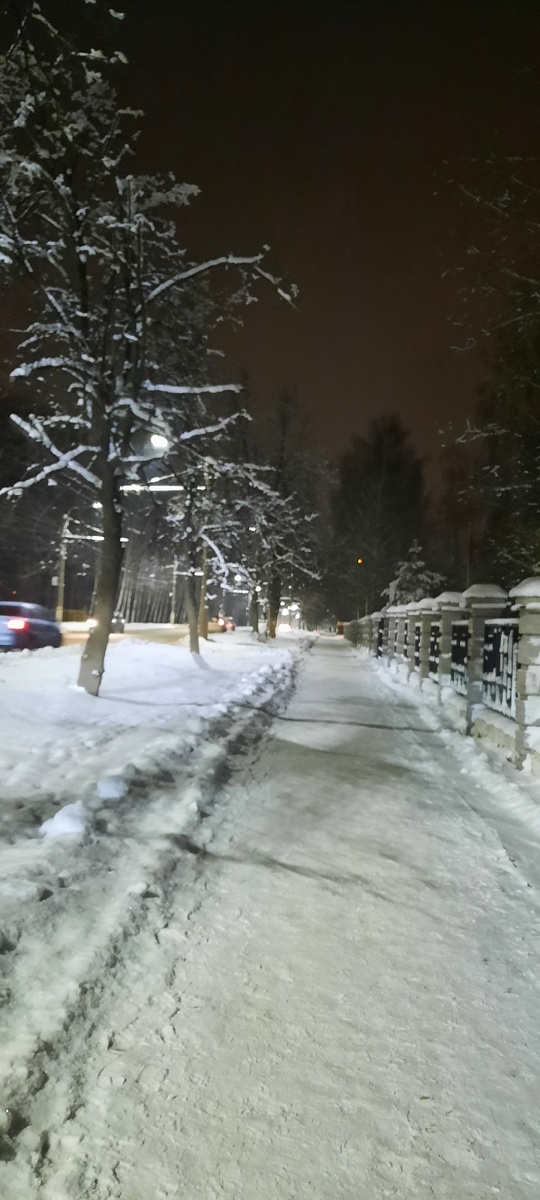 А это прошлый февраль - снега очень мало было.