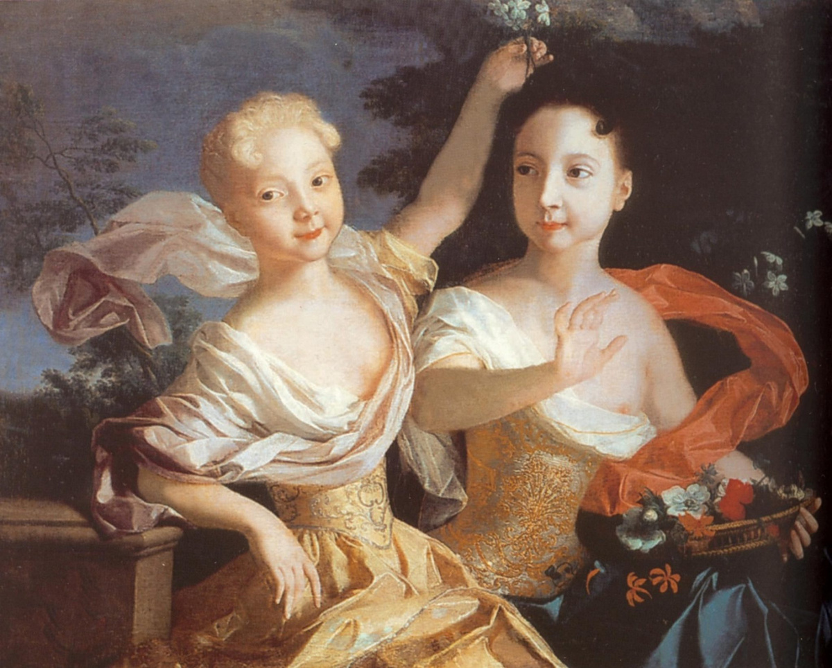 Елизавета и Анна, дочери Петра