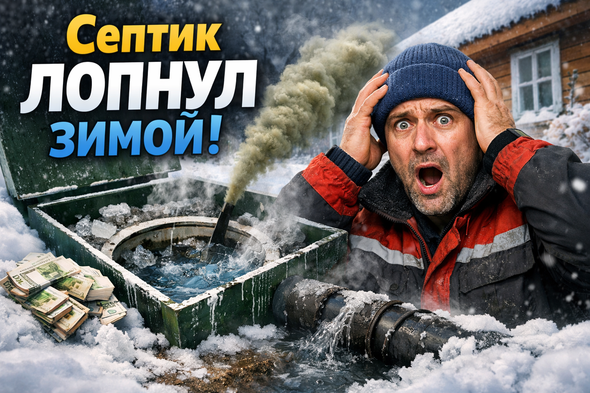 Как я чуть не потерял септик зимой: топ-5 ошибок и реальные цены 2026 года