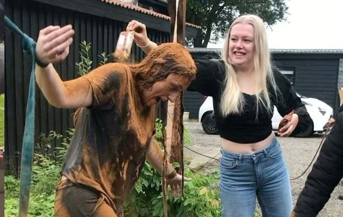 Посыпают корицей в Дании