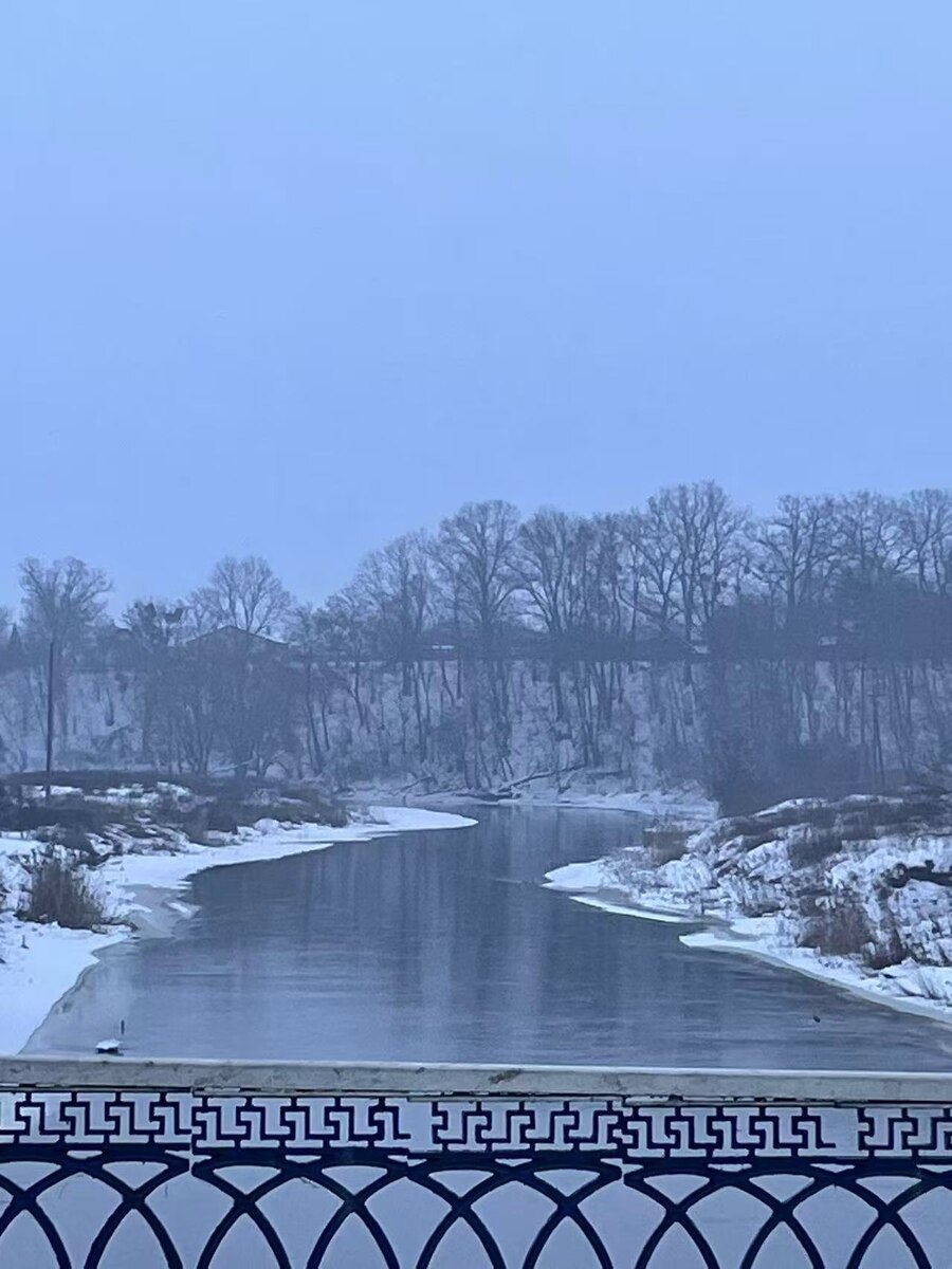 Река Лава. г. Правдинск. Февраль 2026г. 