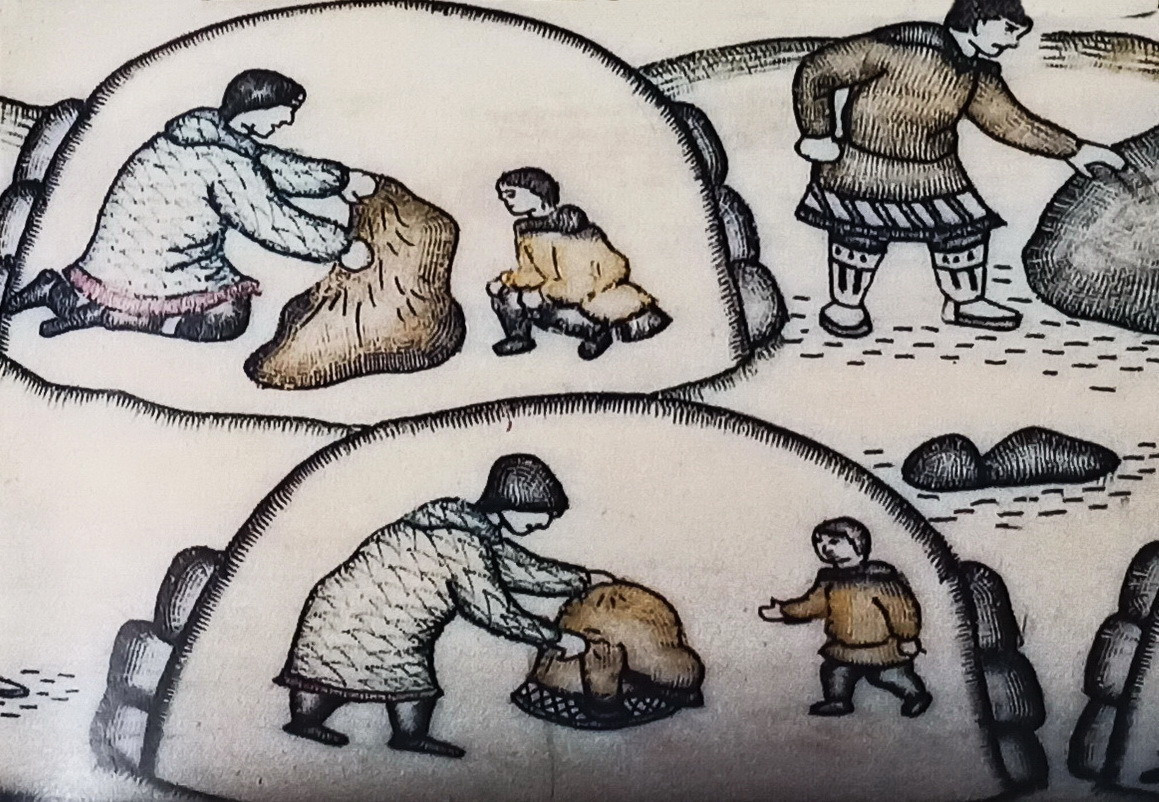 Мальчонку тётушка спасла, в женском платье увела