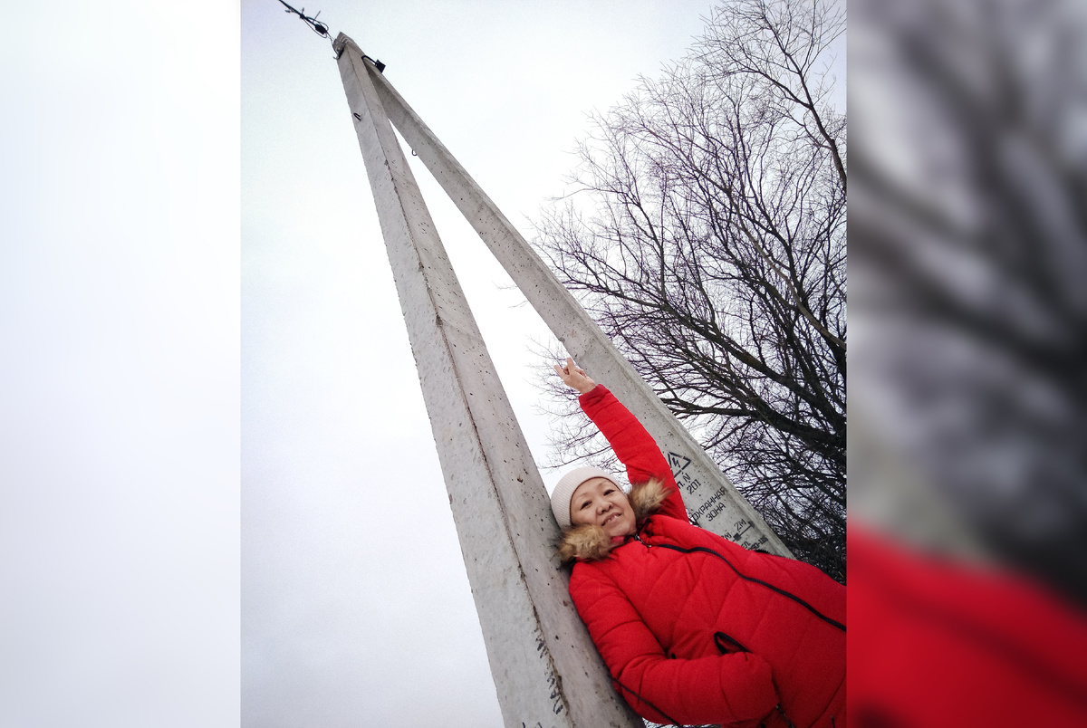 Йоу! Наша первая победа - столбы установили