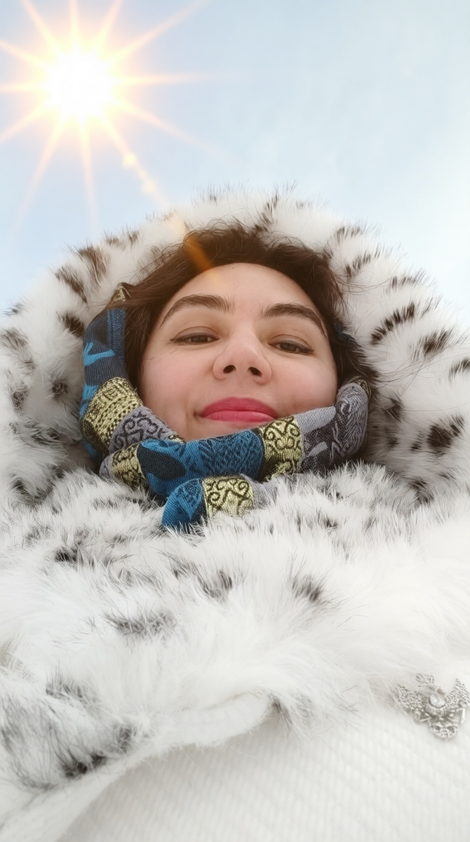 Это я. Смотрю на псевдобухгалтеров как на г с мыслью, что им всё равно всё вернётся и что работяг нельзя дурить. Смотрите, я могла бы попросить подругу добавить мне солнце на фотографию, но Алиса ИИ справилась с этим на 7/10. А подруга- для любви (привет, Дашусич!❤️)