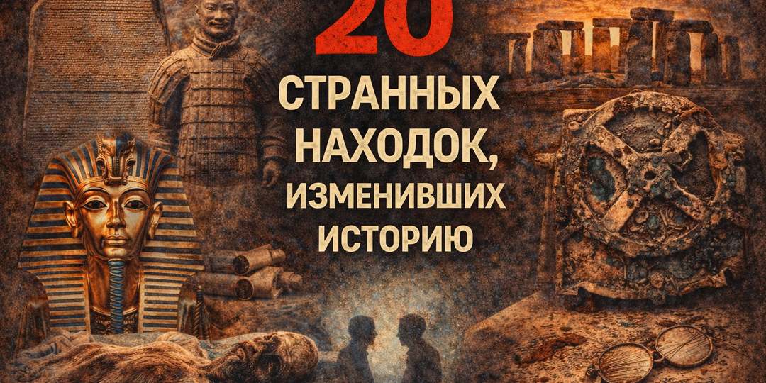 20 странных находок, изменивших историю