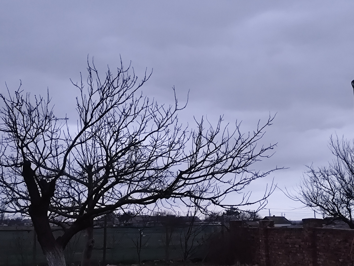 Хмурое утро