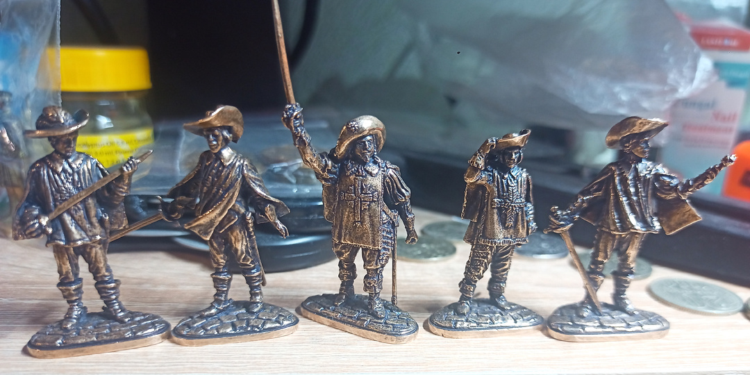 Исторические миниатюры 40мм: "Мушкетеры короля. 1844г."- 2025г.выпуска.
