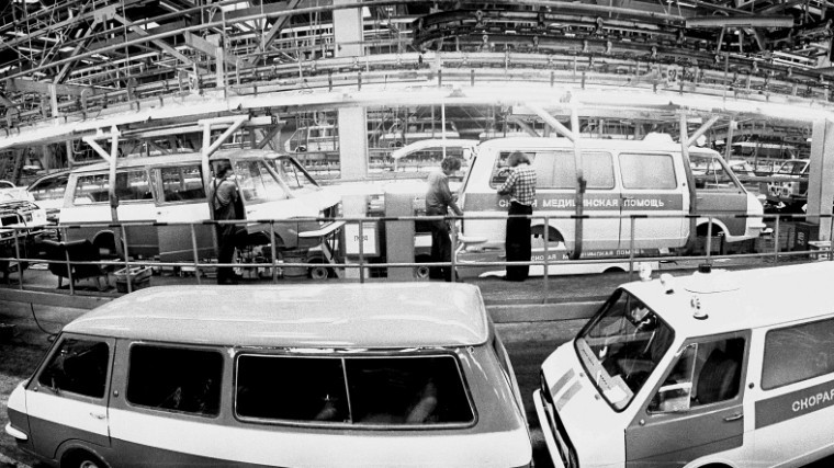 Завод по производству микробусов «РАФ» в Елгаве 