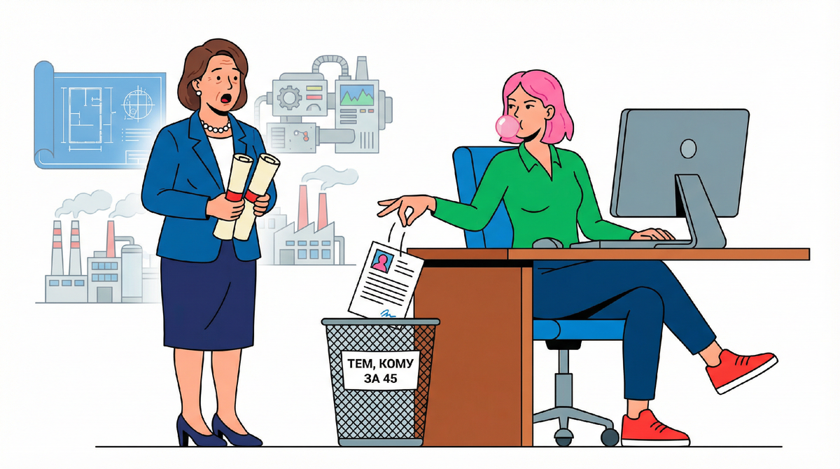 👵 «Нам нужен кто-то помоложе, чтобы вписался в наш драйвовый коллектив», — заявила мне девочка-HR