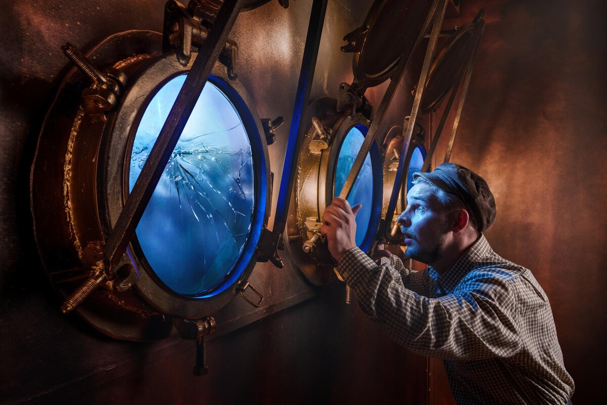 Фото с квеста, основанного на реальных событиях "Наводнение", от сети квестов "Взаперти"