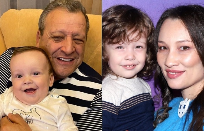 Борис Грачевский и Екатерина Белоцерковская с Филиппом.