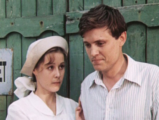 Елена Прудникова (Катя Татаринова), Саня Григорьев (Борис Токарев)