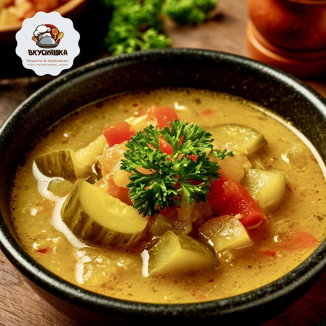 Рецепт «Рассольник по-домашнему» 