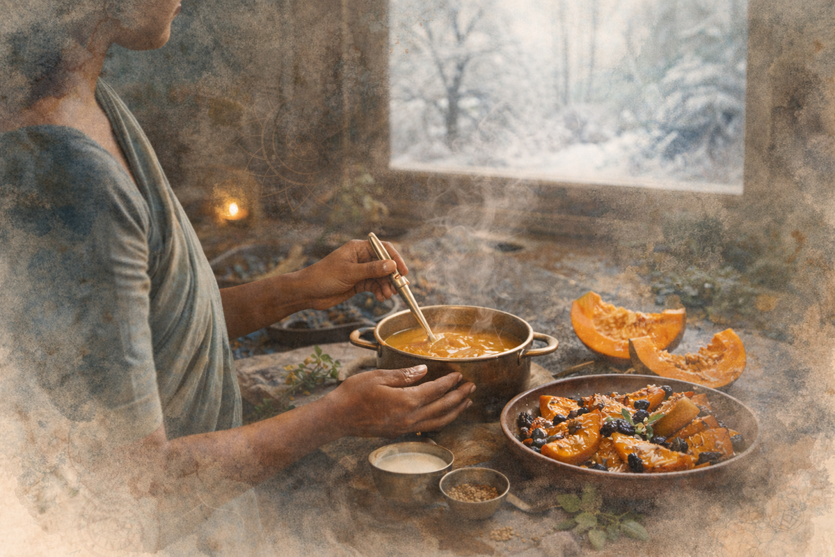 Тыква зимой — это  тепло, которое остаётся внутри 