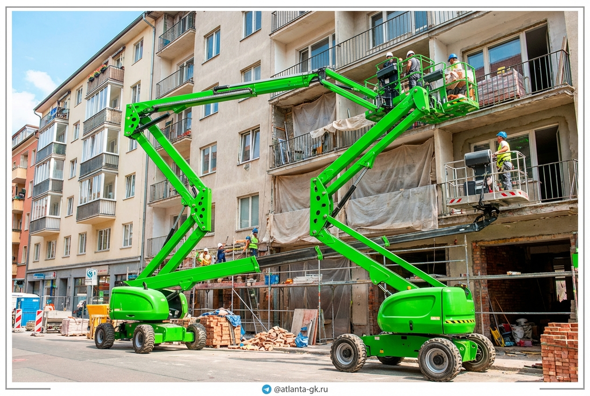    Новые тренды подъемной техники в России Atlanta-gk