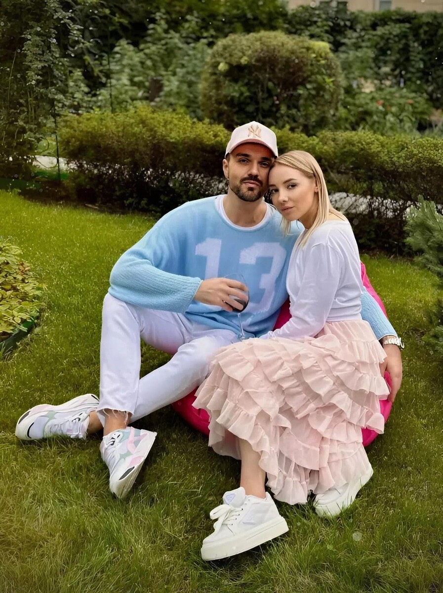 Александр Панайотов с женой.