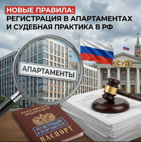 Новые правила: регистрация в апартаментах и судебная практика в РФ