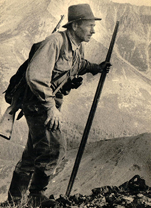 Г.А.Федосеев в горах Кавказа. 1924 год.