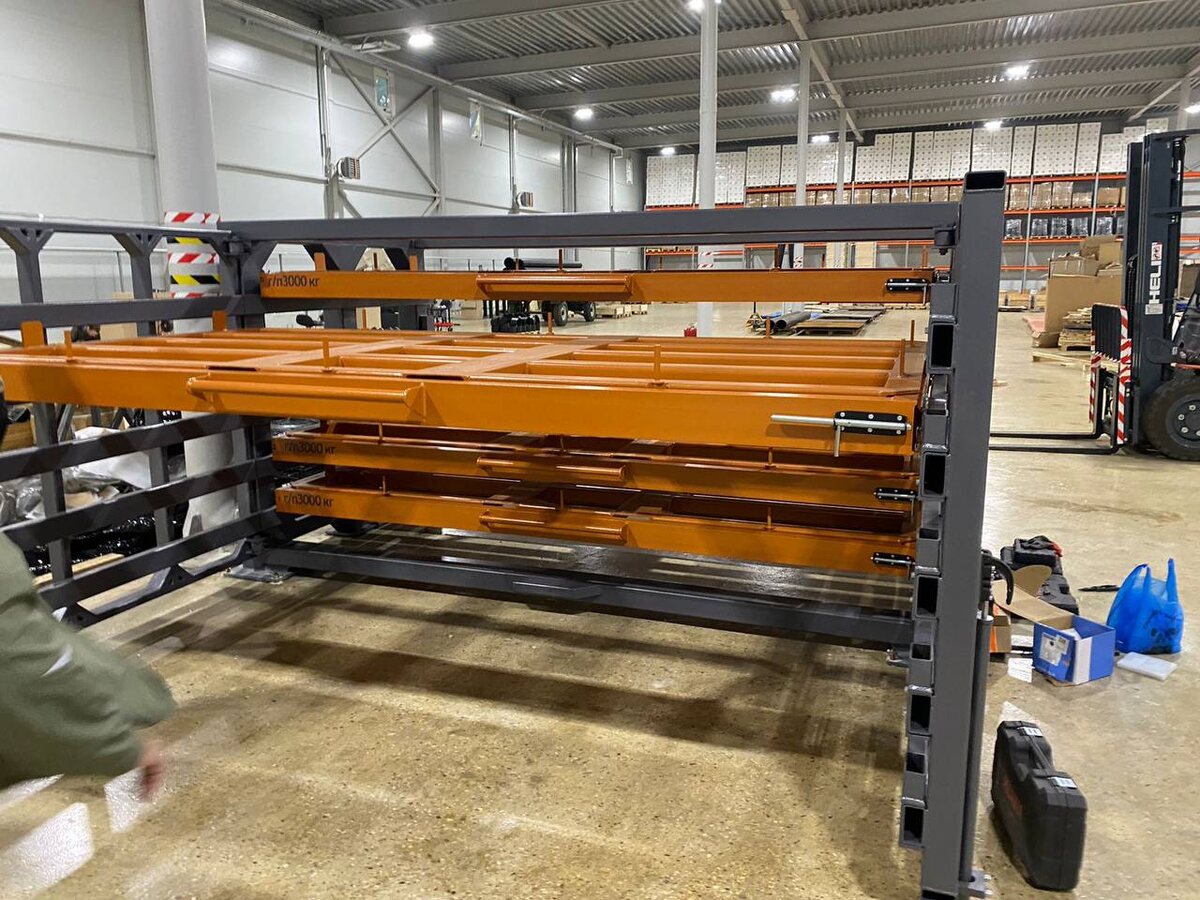 Стеллаж для листового металла Дровер 