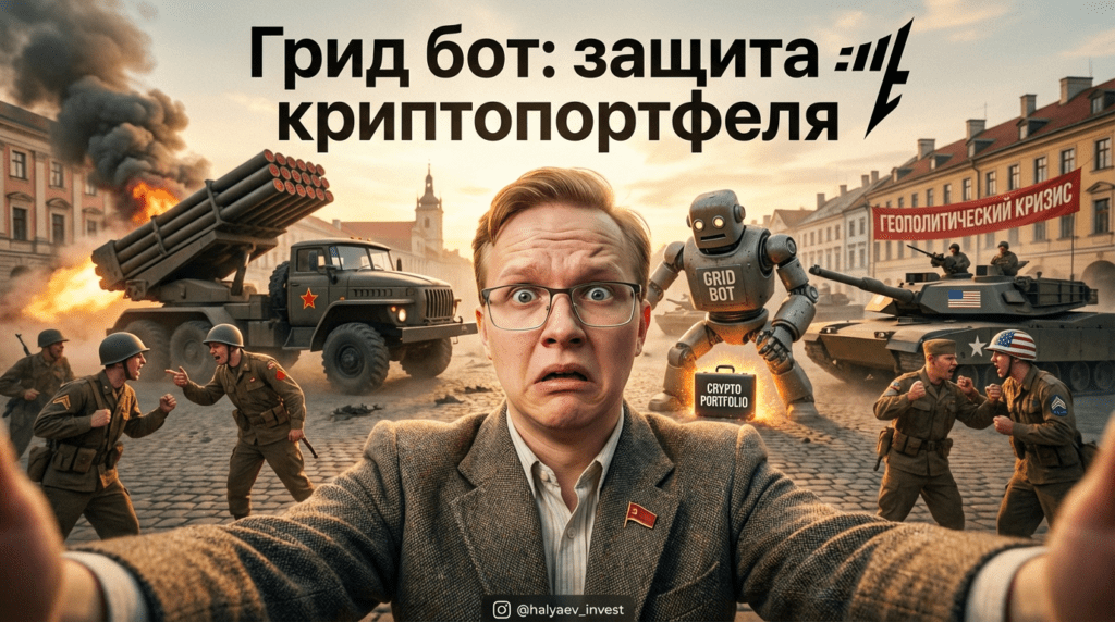    Стратегия использования грид бота позволяет снизить влияние волатильности на портфель.