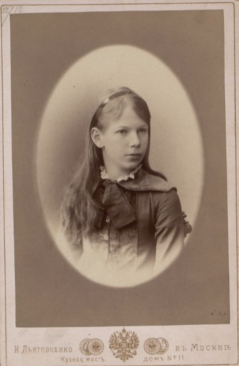 Мария Львовна Толстая 1884 г. Государственный музей-заповедник Л.Н. Толстого