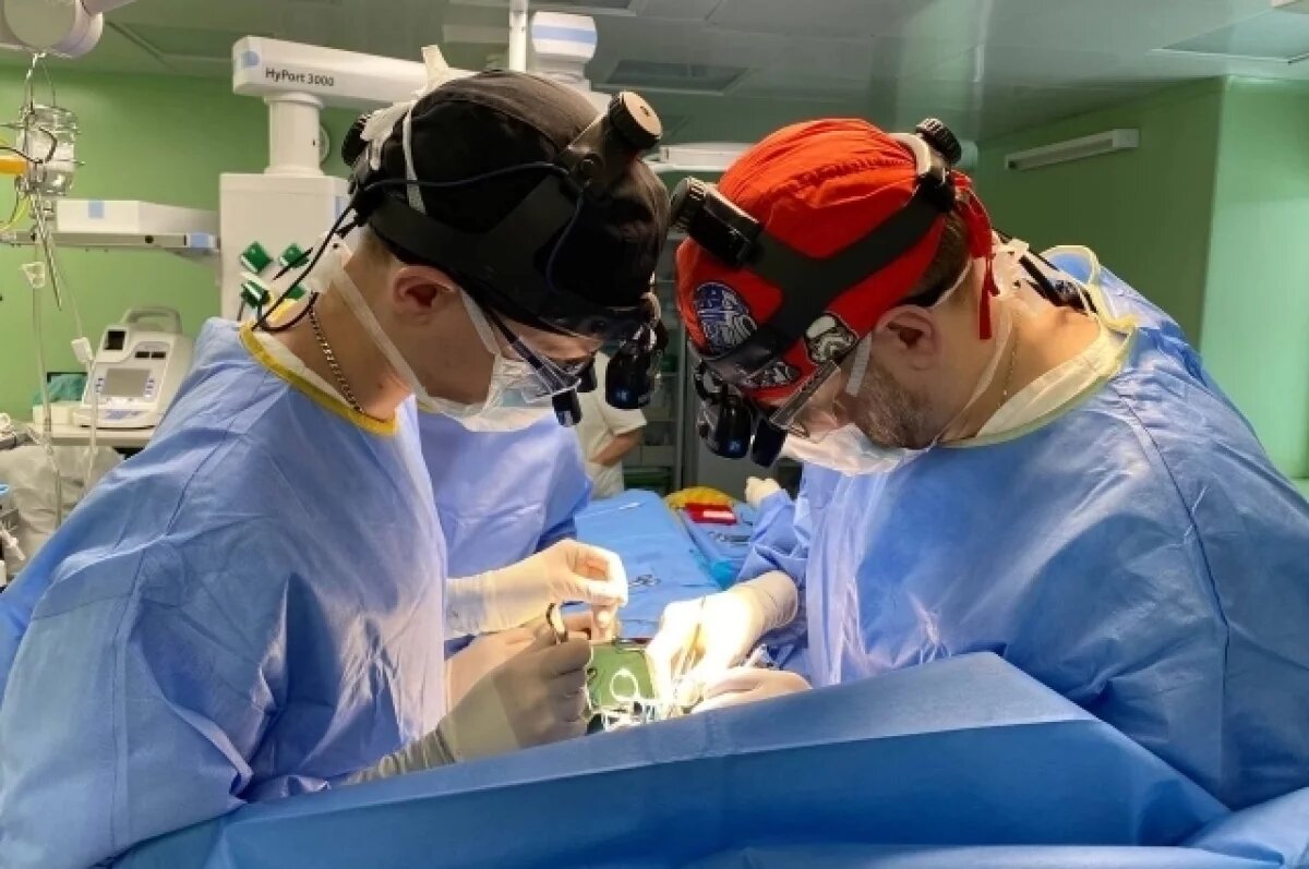    Самарские врачи спасли младенца с двумя пороками сердца