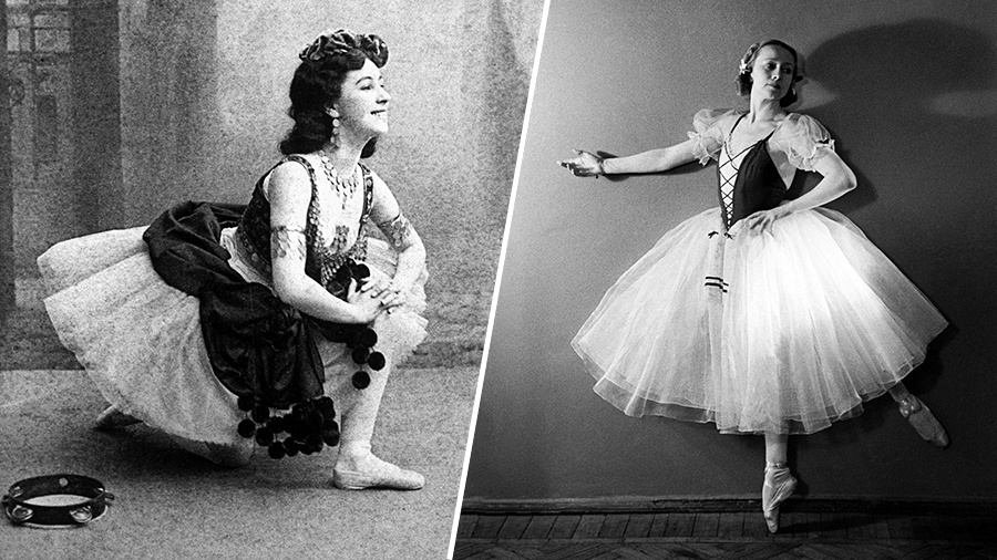     Матильда Кшесинская и Галина Уланова / РИА Новости