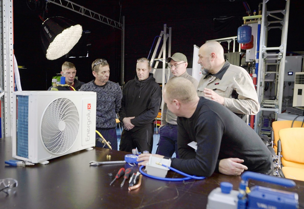 Обучение и практика на оборудовании Energolux