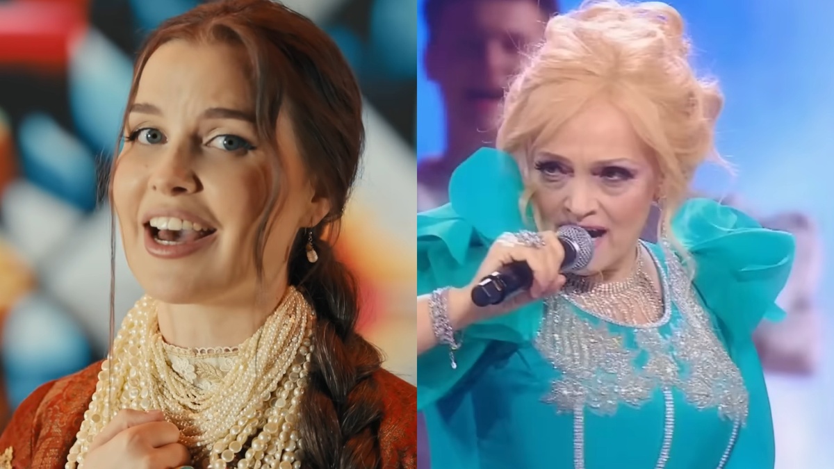 Татьяна Куртукова. Фото: YouTube / @tatiana.kurtukova; Надежда Кадышева. Кадр Россия-1.