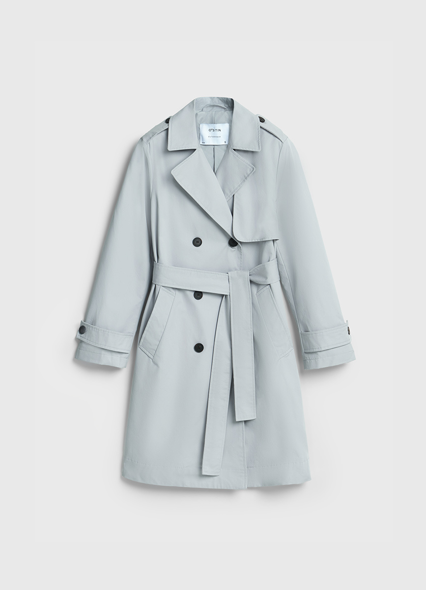 O’STIN, длинный плащ, 2 399 р. 