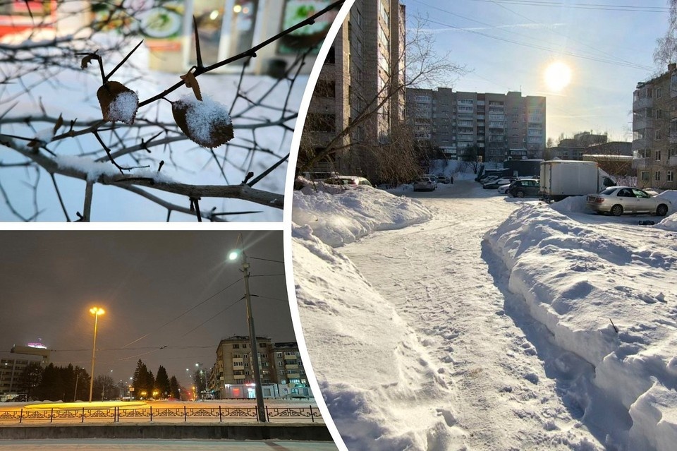    Неустойчивая погода в Томске рисует разные городские пейзажи Анна КОВАЛЁВА