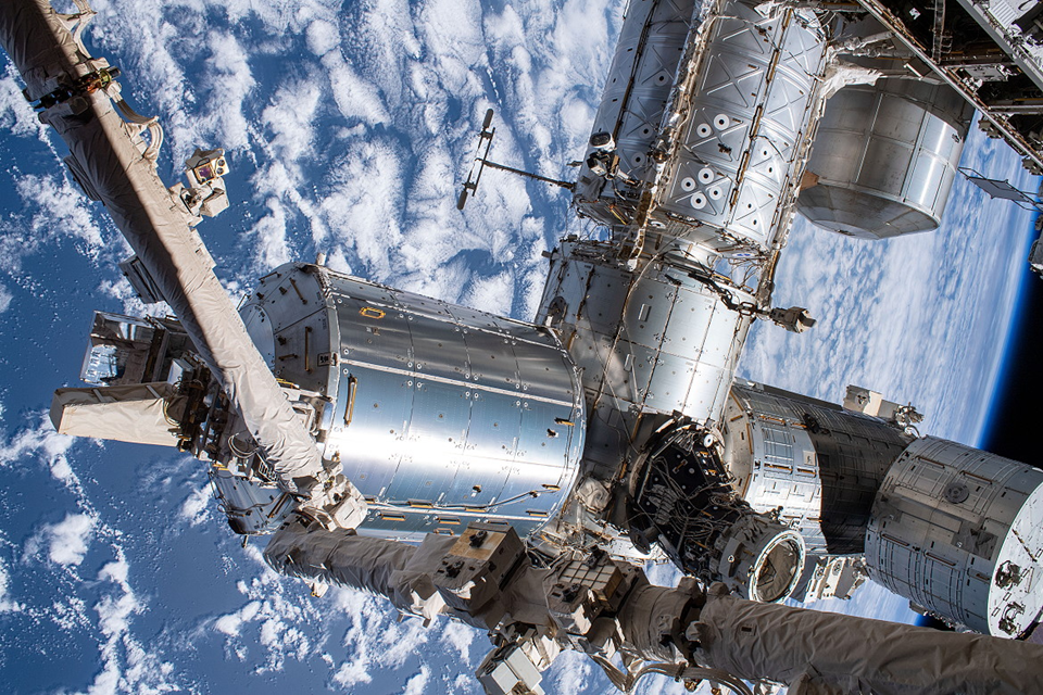 Модули Международной космической станции. Фото: spacefacts.de