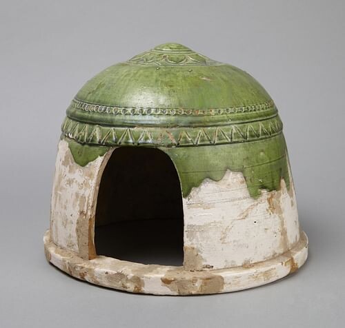 Монгольская юрта - Музей искусств Принстонского университета (общественное достояние)