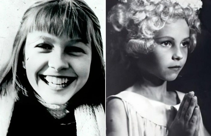 Ингеборга Дапкунайте в детстве.