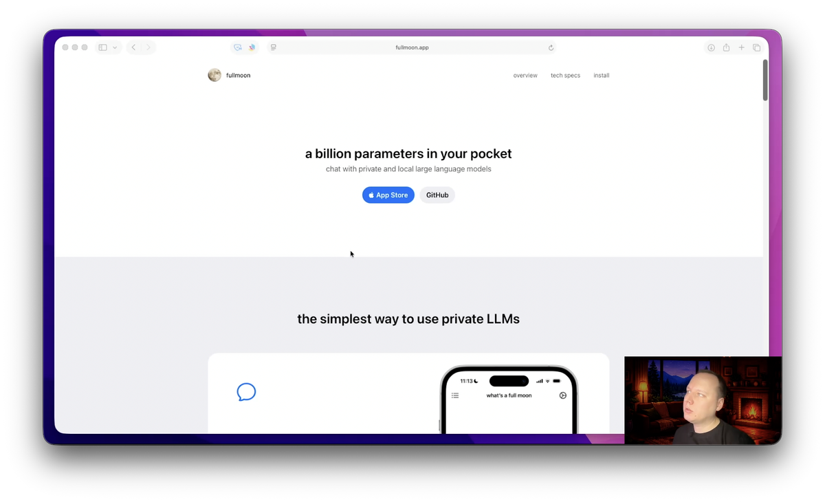 Официальный сайт Fullmoon / страница проекта