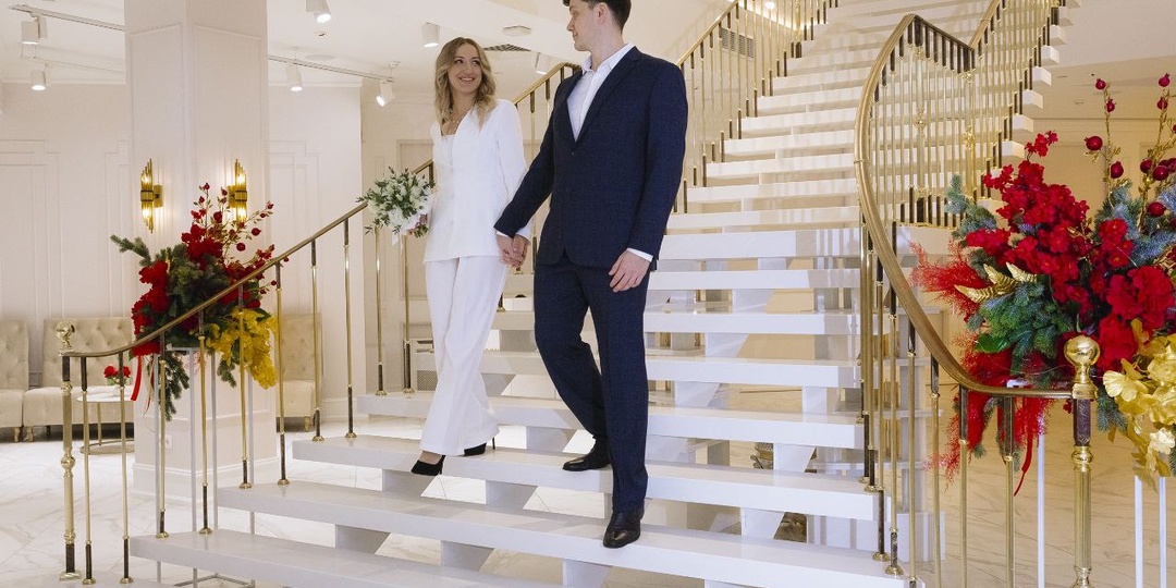 Свадебная фотосессия в Якиманка Холл от фотографа Елены Ф. Svafo