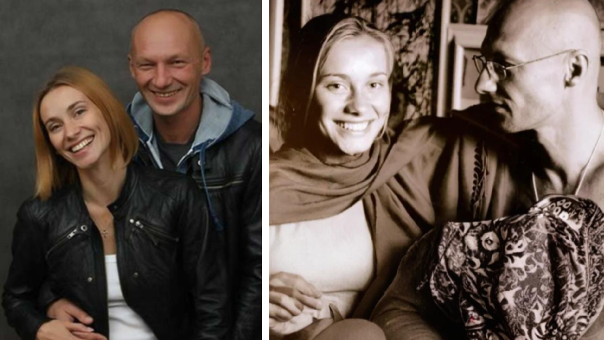 Николай с женой