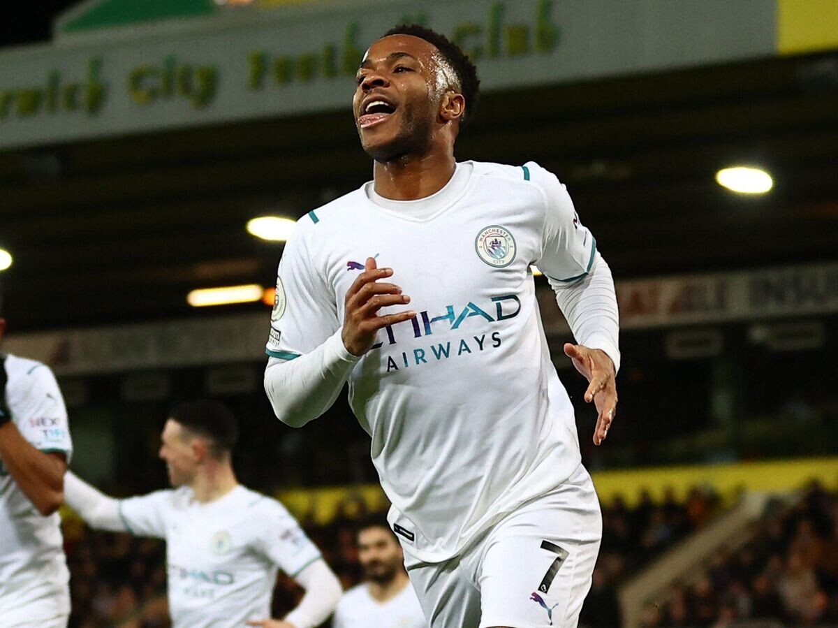    Полузащитник "Манчестер Сити" Рахим Стерлинг | © соцсети журналиста Фабрицио Романо