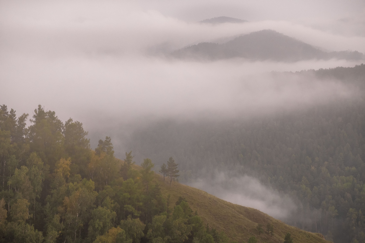 Торгашинский хребет. Красноярск 