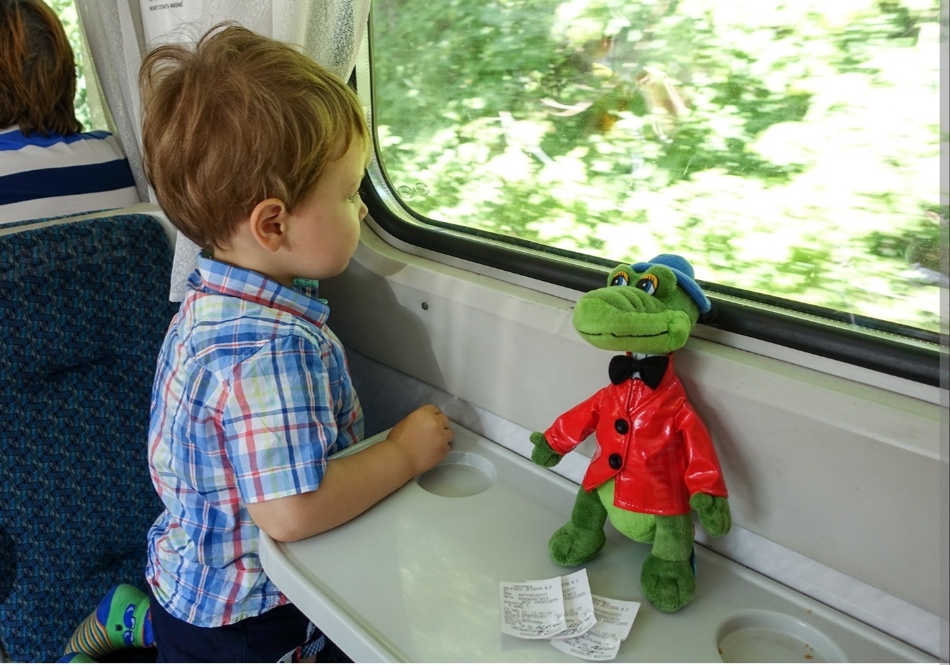 Вот такой маленький он был тогда.