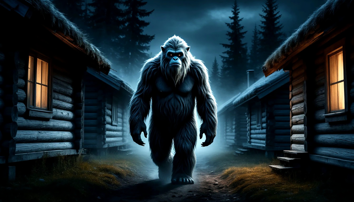 Зверь в деревню нашу приходил.