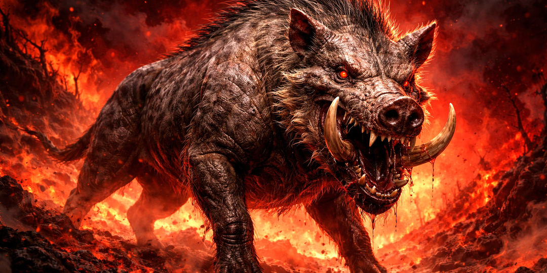 Челюсти-отбойники: как энтелодон терроризировал кайнозой